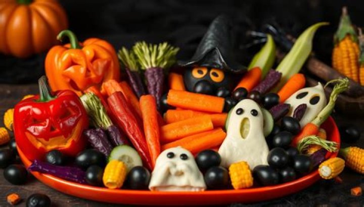 Halloween Veggie Tray: Spooky and Healthy Treats for Your Party